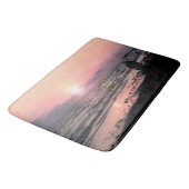 Florida Beach Sunset Badematte (Schrägansicht)