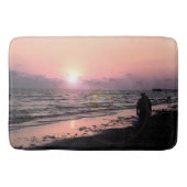 Florida Beach Sunset Badematte (Vorderseite)