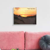 Florida Beach Sunset Leinwanddruck (Insitu (Wohnzimmer))
