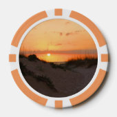 Florida Beach Sunset Pokerchips (Vorderseite)