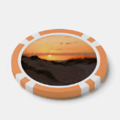 Florida Beach Sunset Pokerchips (Einzeln)