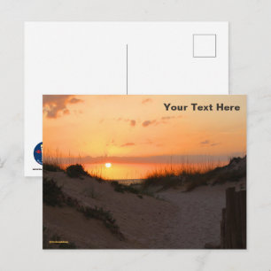 Florida Beach Sunset Postkarte