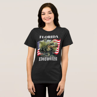 Florida Bella+Canvas Women's Dark Tri-Blend Shirt