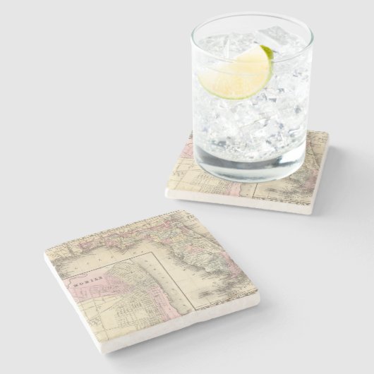 Florida, beweglich steinuntersetzer (Seitenansicht)