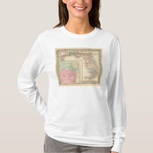 Florida, bewegliche Karte durch Mitchell T-Shirt