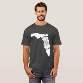 Florida Bicycle FL Biking Florida Cycling T-Shirt (Vorne ganz)