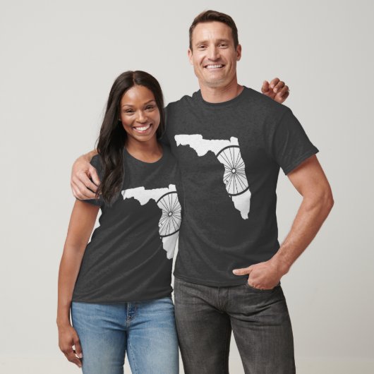 Florida Bicycle FL Biking Florida Cycling T-Shirt (Unisex)