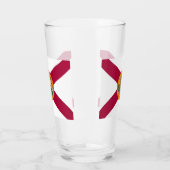 FLORIDA BIER GLASS GLAS (Links)