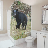 Florida Black Bear Duschvorhang (Beispiel)