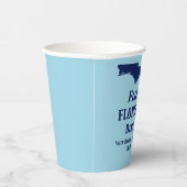 Florida Blue im Jahr 2024 gedreht Pappbecher (Rechts)