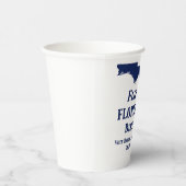 Florida Blue im Jahr 2024 gedreht Pappbecher (Rechts)