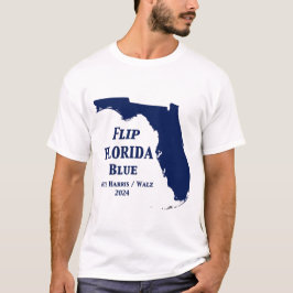 Florida Blue im Jahr 2024 gedreht T-Shirt