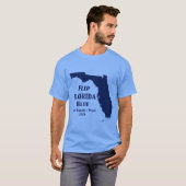 Florida Blue im Jahr 2024 gedreht T-Shirt (Vorne ganz)