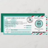 Florida-Boarding Einladung (Vorne/Hinten)