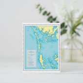 Florida - Boca Grande Marina Vintage Postcard Postkarte (Stehend Vorderseite)