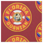 Florida Bosnian American Fabric Stoff (Nahaufnahme)