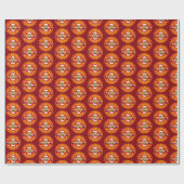 Florida Bosnian American Gift Wrap Geschenkpapier (Flach)