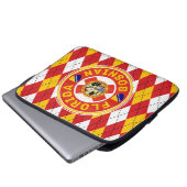 Florida Bosnian American Laptop Cover (Vorne Knopf)