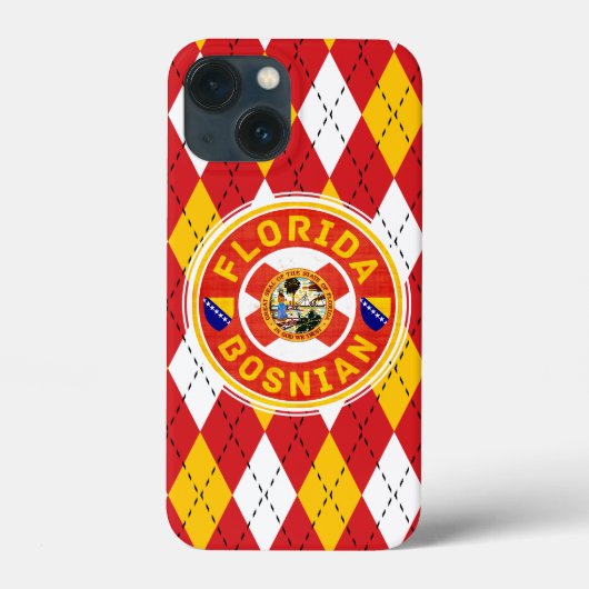 Florida bosnisch-amerikanischer iPhone-Fall Case-Mate iPhone Hülle (Rückseite)