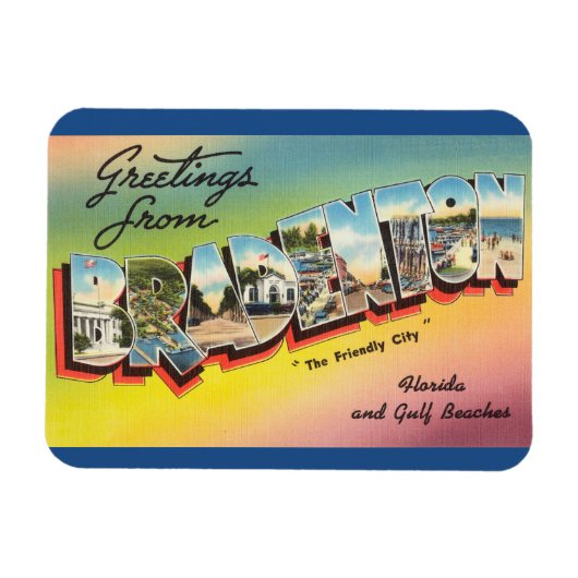 Florida, Bradenton Magnet (Horizontal)