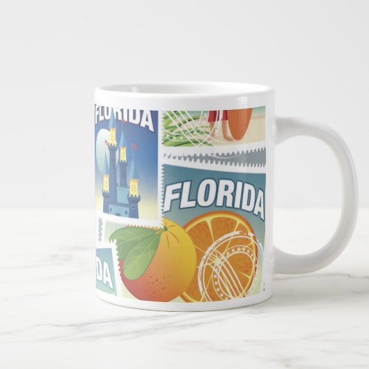 Florida-Briefmarke Jumbo-Tasse (Rechts)