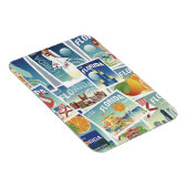 Florida-Briefmarke Magnet (Rechte Seite)
