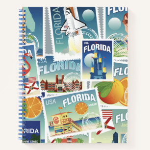 Florida-Briefmarke Notizblock