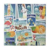 Florida-Briefmarken Fliese (Vorderseite)