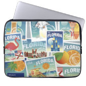 Florida-Briefmarken Laptopschutzhülle (Vorderseite)