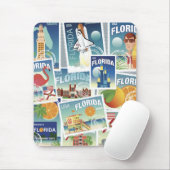 Florida-Briefmarken Mousepad (Mit Mouse)
