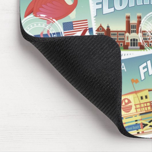 Florida-Briefmarken Mousepad (Ecke)