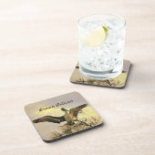 Florida Brown Pelican in Flight Untersetzer (Rechte Seite)