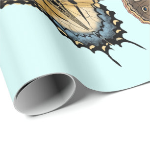 Florida Butterfly Party 30 x 6 ft Matt-Papier Geschenkpapier