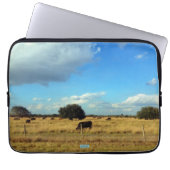 Florida Cattle Laptopschutzhülle (Vorderseite)