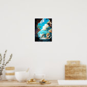 Florida Caverns Kunst, Dichtung und Musik Poster (Küche)