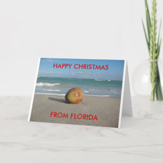 Florida Christmas Card #1 Feiertagskarte