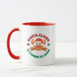 Florida Christmas Coffee Mug Santa Claws Tasse