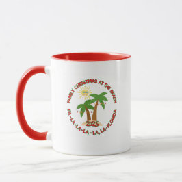 Florida Christmas Family Vacation Coffee Mug Tasse