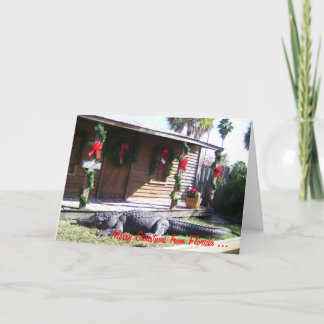 Florida Christmas Feiertagskarte