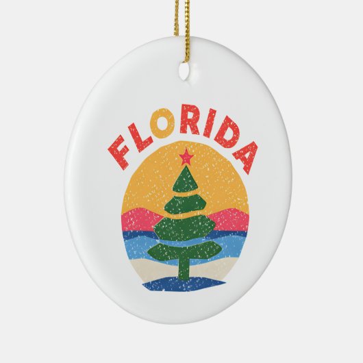 Florida christmas keramik ornament (Rechts)