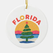 Florida christmas keramik ornament (Vorne)