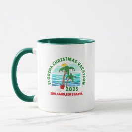 Florida Christmas Vacation Coffee Mug Tasse