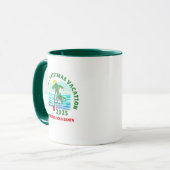 Florida Christmas Vacation Coffee Mug Tasse (Vorderseite Links)