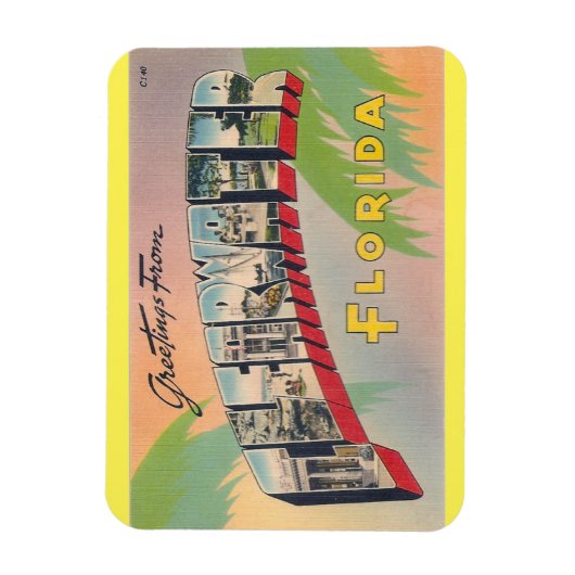 Florida, Clearwater Magnet (Vertikal)