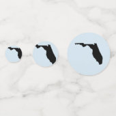 Florida Confetti für Hochzeiten oder Tischdekorati Konfetti (Vorderseiten)