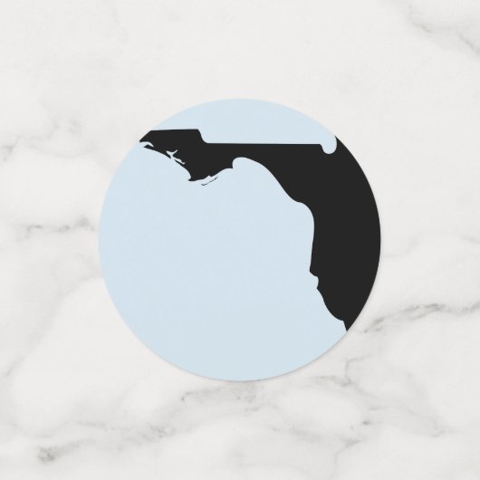Florida Confetti für Hochzeiten oder Tischdekorati Konfetti (Klein Vorderseite)