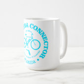 Florida Connector Trail (Radfahren) Kaffeetasse (VorderseiteRechts)