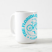 Florida Connector Trail (Radfahren) Kaffeetasse (Vorderseite Links)