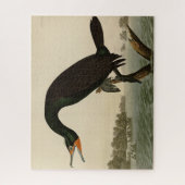 Florida Cormorant von Audubons Vögeln von Amerika Puzzle (Vertikal)