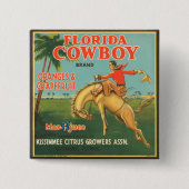 Florida Cowboy Button (Vorderseite)